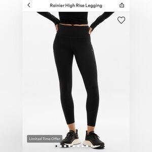 Athleta Rainer High Rise Leggings 7/8